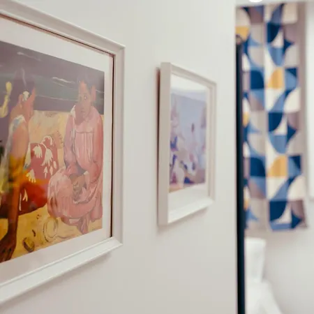 公寓 30' Walk Vatican & Stadium Art, Smart Home